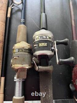 Vintage fishing gear -Peerless Zebco Folsom