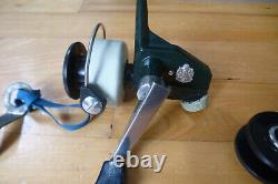 Vintage fishing reel Zebco Cardinal 3 with tool spool, Very Nice, 2 Issues