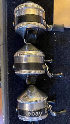 Vintage metal Zebco spinner model 33