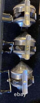 Vintage metal Zebco spinner model 33