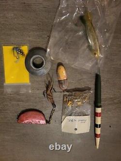 Vtg Fishing Reels And Tackle. Shakespeare Zebco, Barkley, Holiday, Minicast