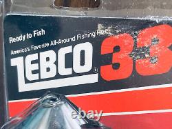 Vtg Zebco 33 SPINCAST Fishing Reel 1982 USA Stainless Steel NEW SEALED PACKAGE