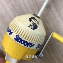 ZEBCO 1988 Snoopy Children's Fishing Pole Rod Reel