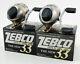 Zebco 33 Gold Spincast Reel 3.61 Gear Ratio With10lb Line 10478-zs3873 (lot Of 2)
