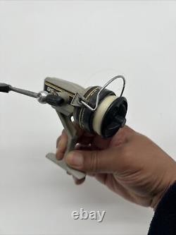 ZEBCO 58 Lightweight Spinning Fishing Reel Left Hand Retrieve Rare Reel