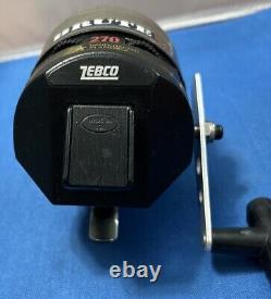 ZEBCO Brute 270 Fishing Reel Vintage Spincasting