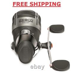 ZEBCO Bullet Pre-Spooled Spincast Reel Ambidextrous Retrieve 12-lb. Max Drag