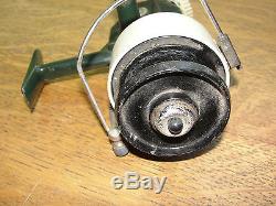 ZEBCO Cardinal 6 fishing reel, spinning, saltwater proof, old, green