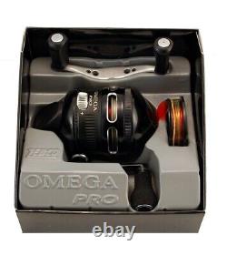 ZEBCO OMEGA PRO 3 Z03PRO 3.41 With10LB LINE 7 BEARING SPINCAST REEL(LOT OF 2)