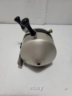 ZERO HOUR BOMB CO ZEBCO CASTING REEL 1951 TULSA OKLAHOMA W Box, Manual Minty