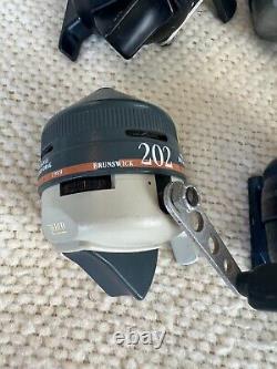 Zebco 202, 222 Spin Cast Reel Lot of 17