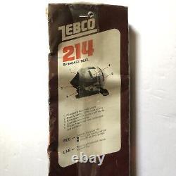 Zebco 214 Fishing Spin-Cast Reel Rod 1980s Vintage