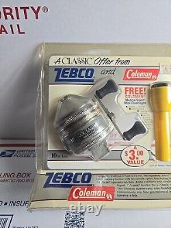 Zebco 33 Classic with Flashlight Reel New Sealed, Read