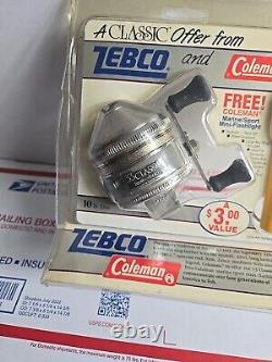 Zebco 33 Classic with Flashlight Reel New Sealed, Read