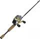 Zebco 33 Gold Spincast Reel And 2-piece Fishing Rod Combo, 60, Silver/gold