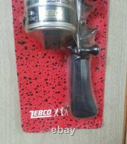Zebco 33 Rhino Tough rod and 2 reel matching combo Made in the USA New Vintage