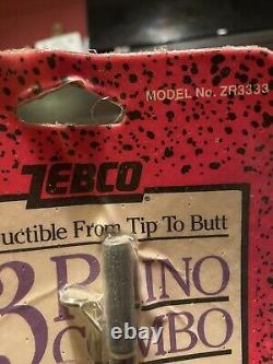 Zebco 33 Rhino Vintage Rod and Reel Combo (Still in Box!)