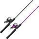 Zebco 33 Spincast Reel And 2-piece Fishing Rod Combo