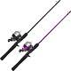 Zebco 33 Spincast Reel And 2-piece Fishing Rod Combo, 5-foot 6-inch Durable Fibe