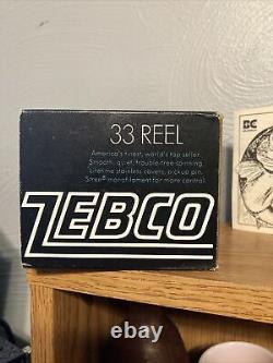 Zebco 33 Vintage Spin Cast Reel