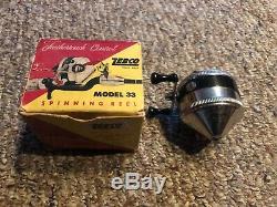 Zebco 33 spinning reel feather touch control with original box