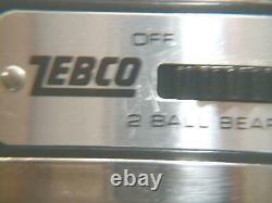 Zebco 33XBL numbered 1st day issued No. 1031 in excellent condition