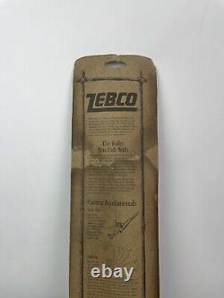 Zebco 404 Fishing Cast Reel Pole Grey Brunswick 1990 NOS New Sealed