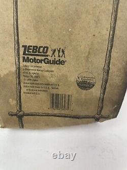 Zebco 404 Fishing Cast Reel Pole Grey Brunswick 1990 NOS New Sealed