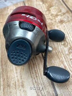 Zebco 404 Spincast Fishing Reel, Red, Gray & Black