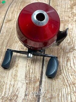 Zebco 404 Spincast Fishing Reel, Red, Gray & Black