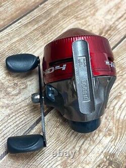 Zebco 404 Spincast Fishing Reel, Red, Gray & Black