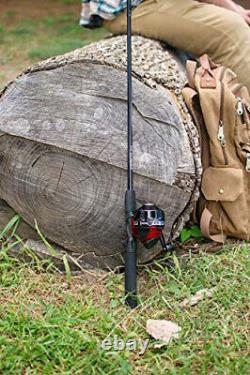 Zebco 404 Spincast Reel and Fishing Rod Combo, 5'6 2-Piece Durable Fiberglass R