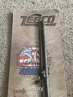 Zebco 50th Anniversary NEW OLD STOCK 33 COMBO Package
