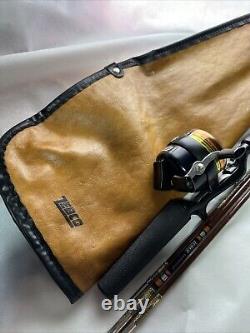 Zebco 600 Reel and Centennial Rod Combo Copper Top In Bag Amazing Condition