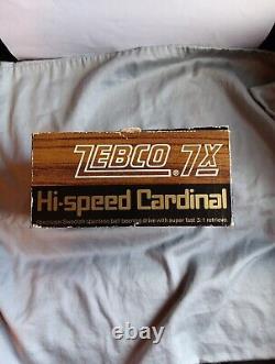 Zebco 7x Hi Speed Cardinal