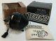 Zebco 808 Black Vintage First Version In Box Withbadge Spin-cast Reel Made In Usa