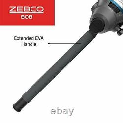 Zebco 808 Saltwater Spincast Reel and Fishing Rod Combo, 7'0Durable Z-Glass Rod