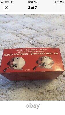 Zebco Boy Scout Cast Reel Brand New