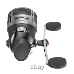 Zebco Bullet Spincast Fishing Reel, 8+1 Ball Bearings with an Ultra Smooth