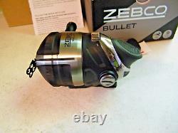 Zebco Bullet Spincast Fishing Reel, Size 30 Reel, Fast New In Original Box