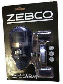 Zebco Bullet Spincast Reel Super Fast Retrieve 29.6 Inches per turn ZB3 Zebco