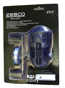 Zebco Bullet Spincast Reel Super Fast Retrieve 29.6 Inches per turn ZB3 Zebco