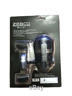 Zebco Bullet Super Fast And Zebco 202 Lot of Two New Spin casters Reels NIB