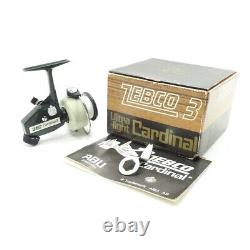 Zebco Cardinal 3 Spinning Reel. Made in Sweden. With Box