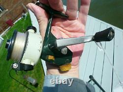 Zebco Cardinal 3 Spinning Reel, Working Beautiffully Made Sweden# 760800, Clean