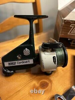 Zebco Cardinal 4 Vintage Spinning Fishing Reel