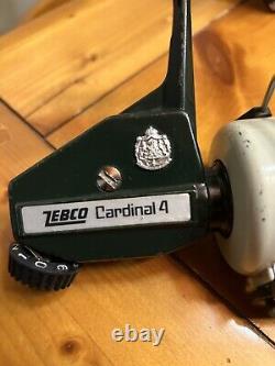 Zebco Cardinal 4 Vintage Spinning Fishing Reel