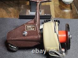 Zebco Cardinal 7x Spinning Reel. Very, Nice! With Box and Extra Spool Sweden