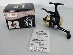 Zebco Gold 44 Ball Bearing Drive Fishing Reel In Original Box, New Old Stock NOS