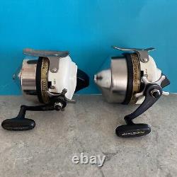 Zebco Great White 888 SPINCASTING FISHING REELS Magnum Gears Lot Of 2 USA